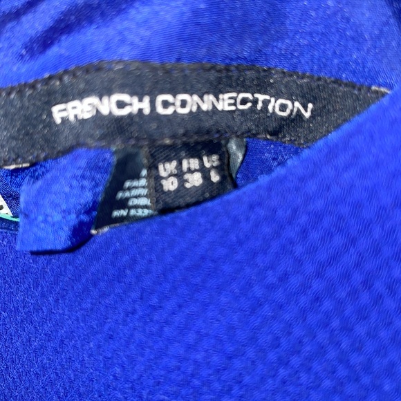 French Connection Bonita Floral Stripe Shift Dress - Picture 4 of 8